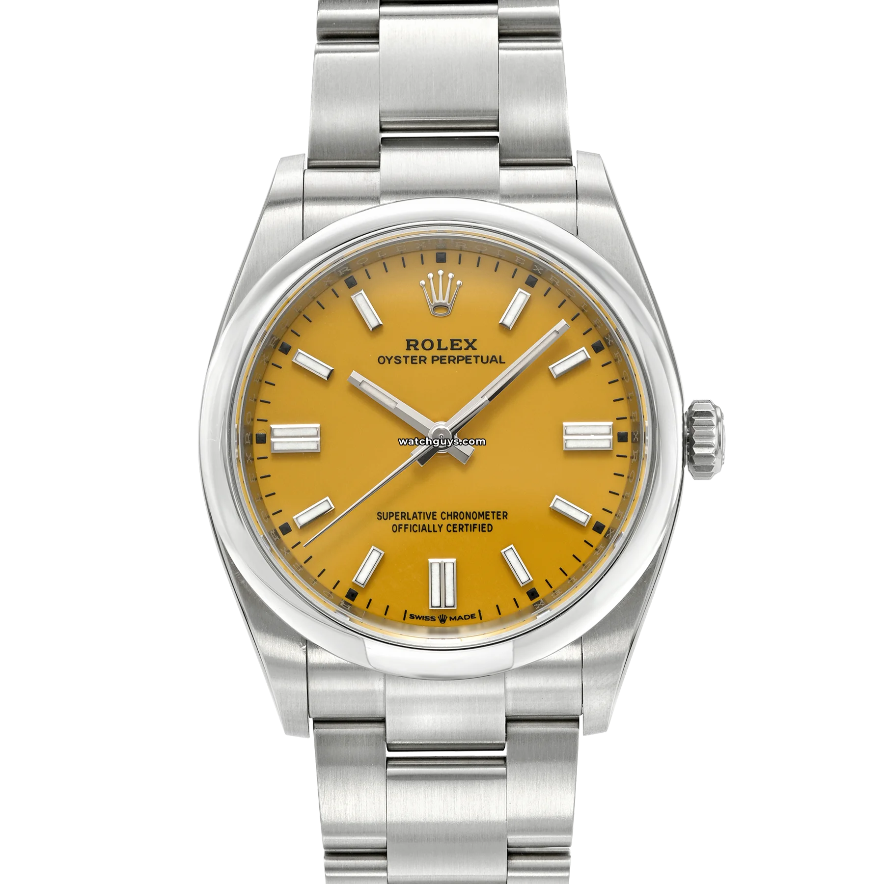 Women's Rolex Special Edition Watches-Rolex Oyster Perpetual 126000 Yellow