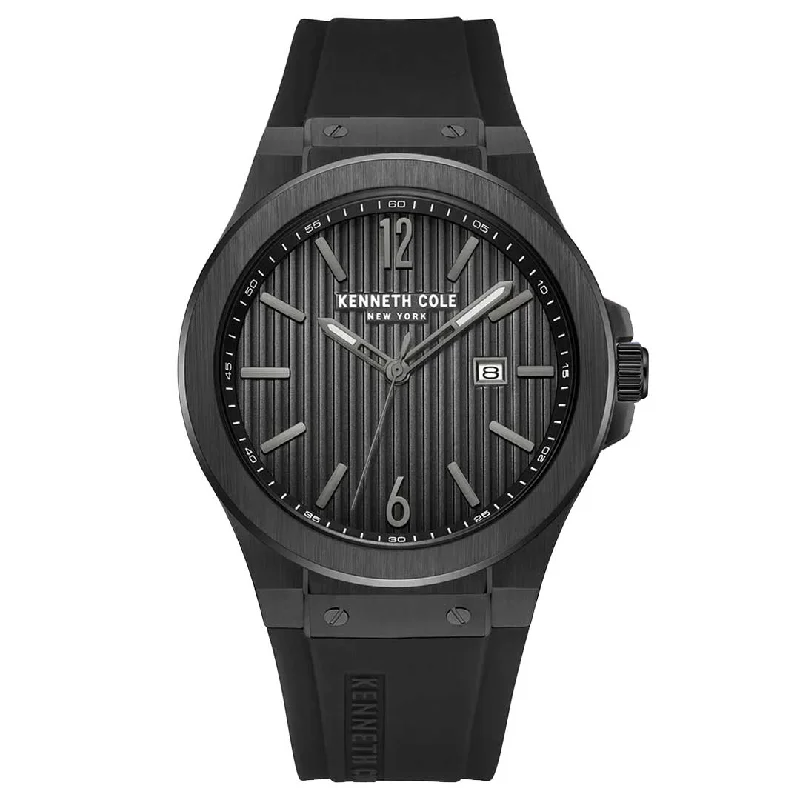 Men's Quartz Watches with Heart Rate Monitoring-KENNETH COLE, MODERN CLASSIC