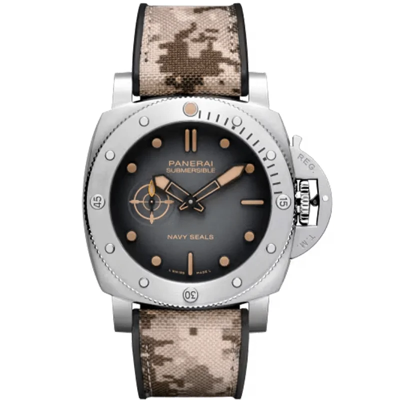 Women's Military Watches with Altimeter-Submersible QuarantaQuattro Navy SEALs PAM01518 Boutique Exclusive