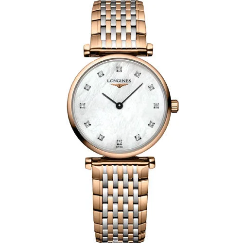 Women's Pilot Watches with Thermometer Function-Longines La Grande Classique White Mother-Of-Pearl dial Women 24mm Women's Pilot Watches with Thermometer Function-Longines La Grande Classique White Mother-Of-Pearl dial Women 24mm