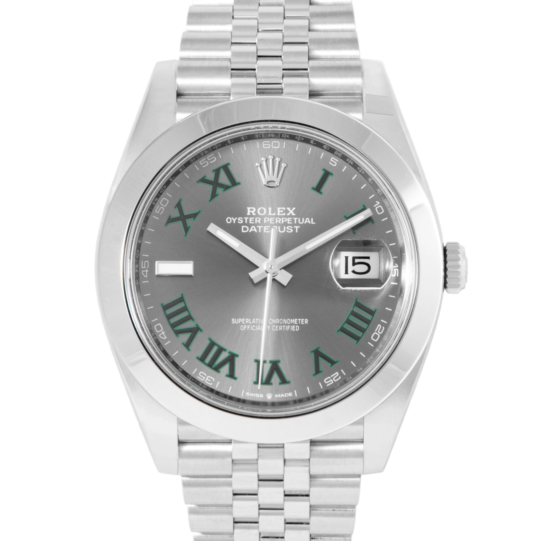 Women's Rolex New Year's Eve Watches-Datejust 41 "Wimbledon"