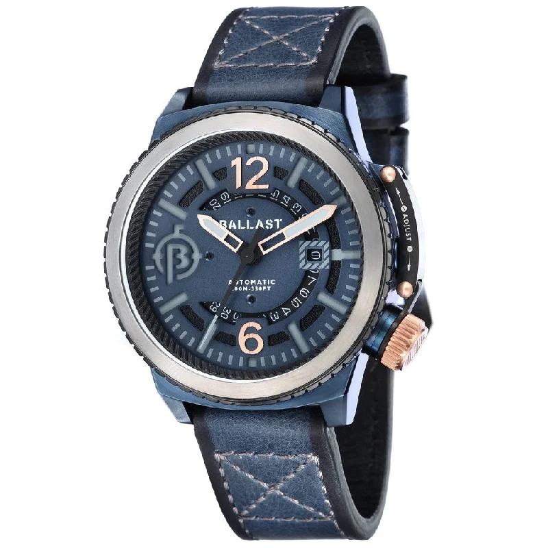 Women's Military Watches with Compass Calibration-Ballast Trafalgar BL-3133-08