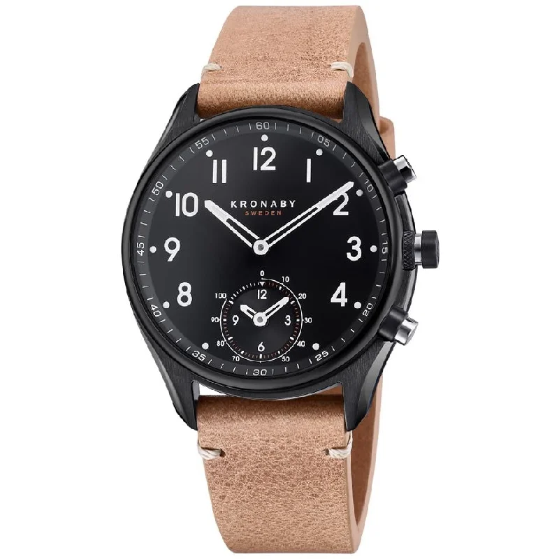 Kronaby S0730/1 Men's Beige Apex Hybrid Smartwatch