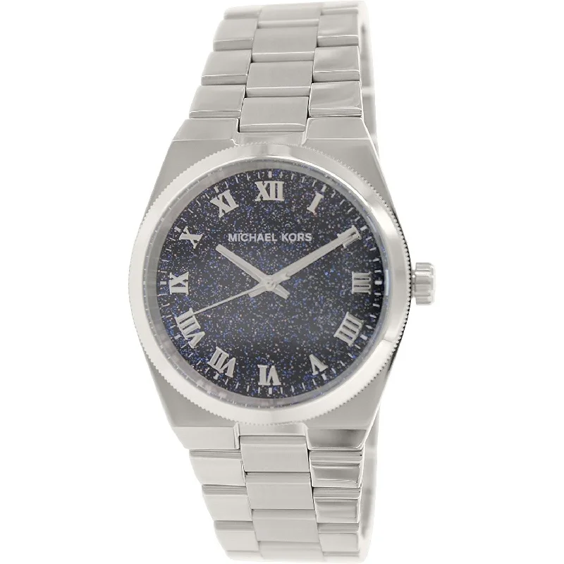 Women's Chronograph Watches with Advanced Navigation-Michael Kors Women's MK6113 Channing Stainless Steel Watch
