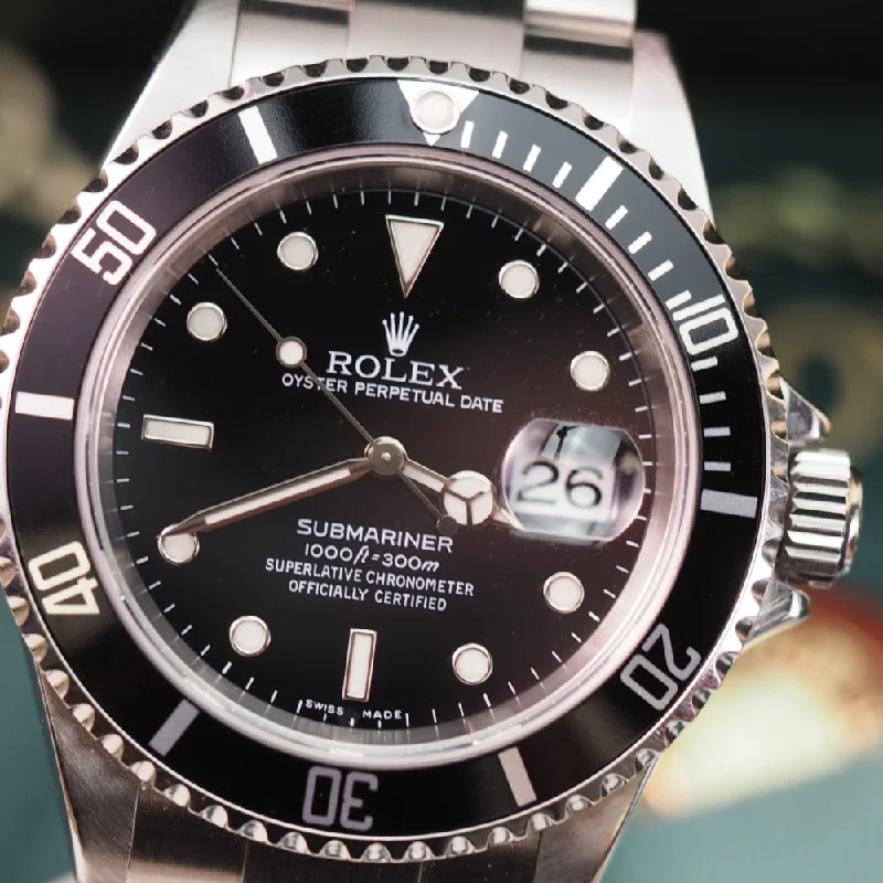 Women's Rolex International Brand Style Watches-Rolex Submariner 16610 (2006)