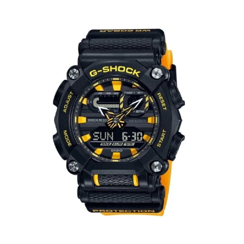 Men's Digital Watches for Weather Monitoring-G-Shock Standard AnaDigi 53mm Resin Band