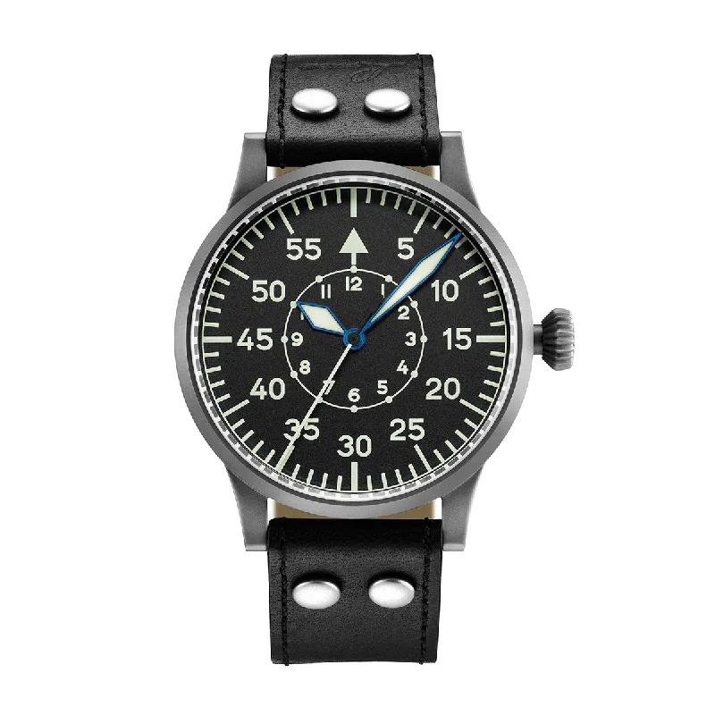 Pilot Watches for Men with Eco-Drive Technology-Pilot Original Replica 45mm Handwinding 861951