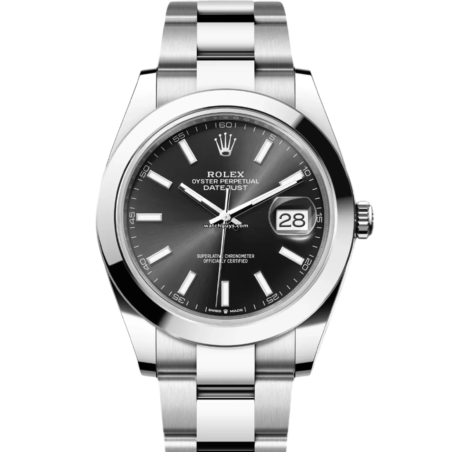 Women's Rolex Engagement Watches for Proposal-Rolex Datejust 126300 Black Oyster