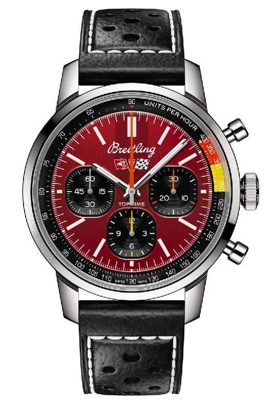 Men's Handmade Dress Watches for Special Occasions-Breitling Top Time B01 Chevrolet Corvette AB01761A1K1X1