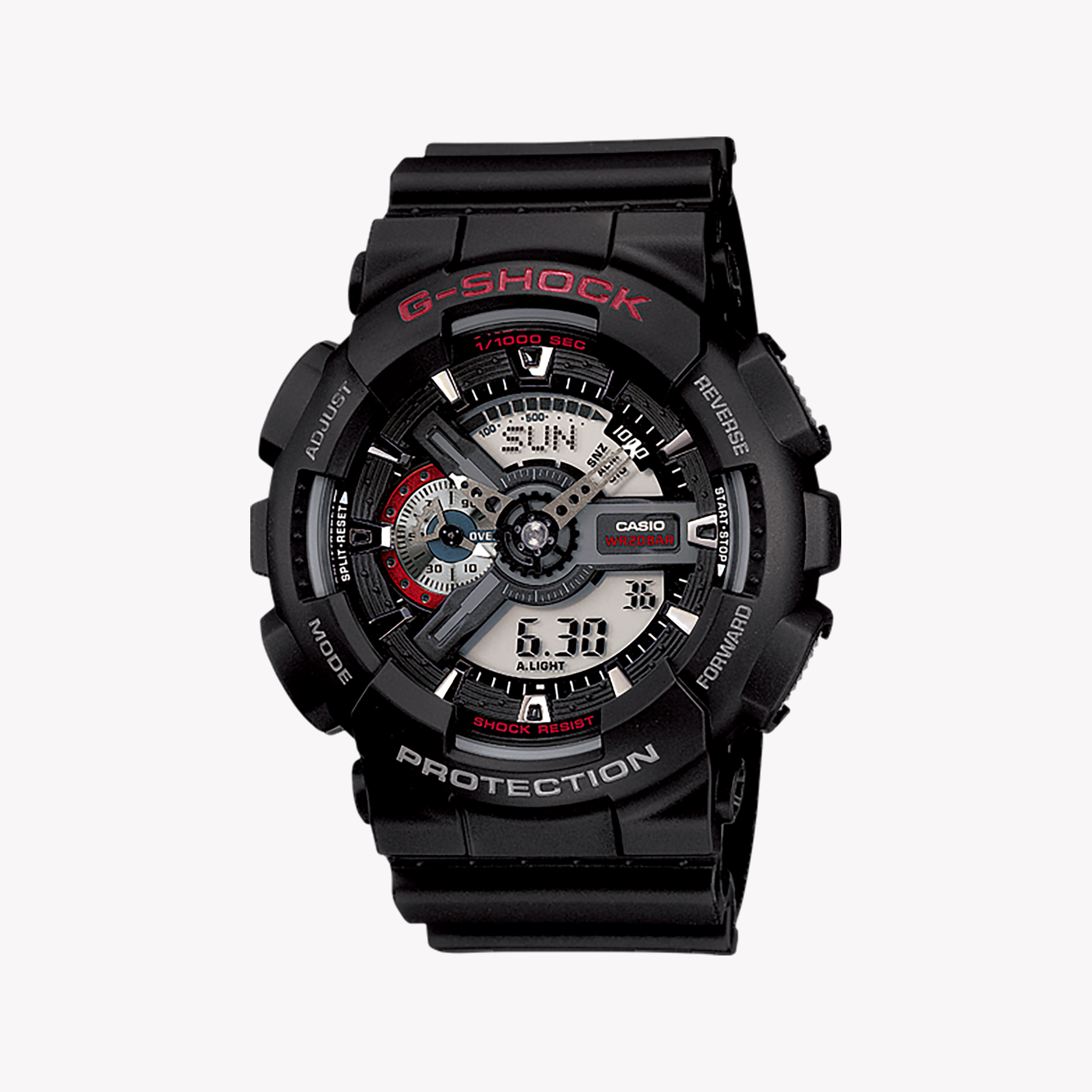 Men's Digital Watches for Timeless Style-G-SHOCK Men's Black Resin Watch, Bold Design | GA-110-1A Men's Digital Watches for Timeless Style-G-SHOCK Men's Black Resin Watch, Bold Design | GA-110-1A