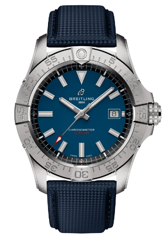 Men's Romantic Dinner Style Dress Watches for Valentine's Day-Breitling Avenger Automatic 42 A17328101C1X1