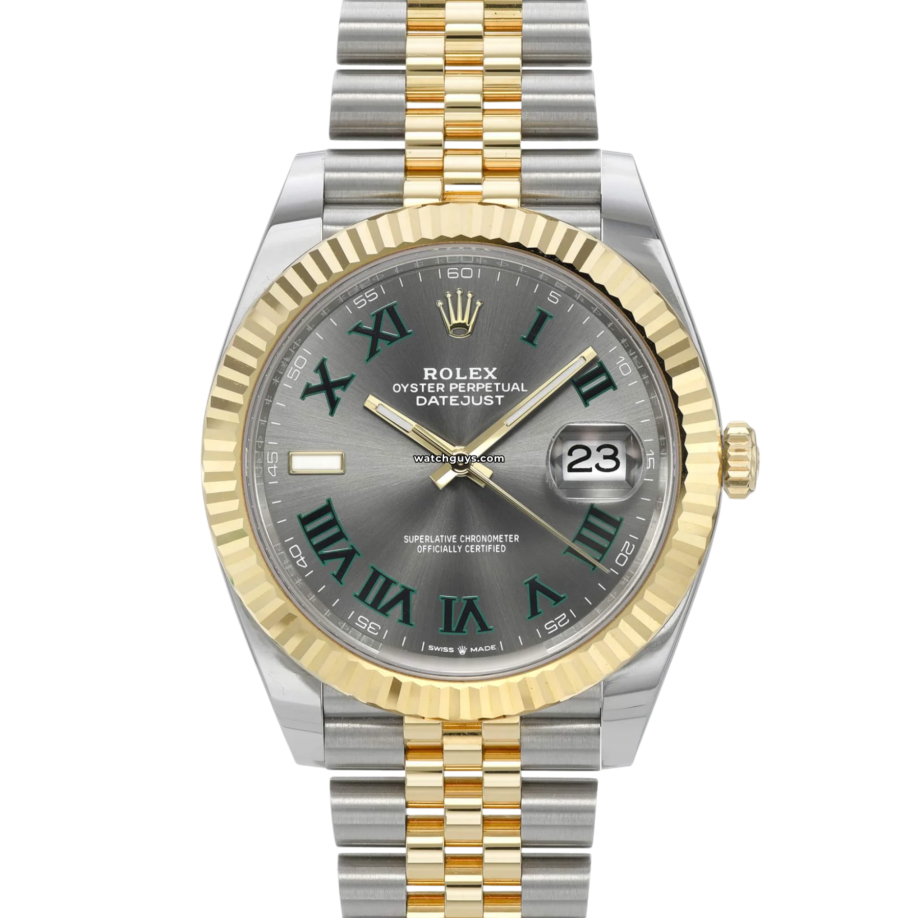 Women's Rolex Kinetic Watches-Rolex Datejust 126333 Wimbledon