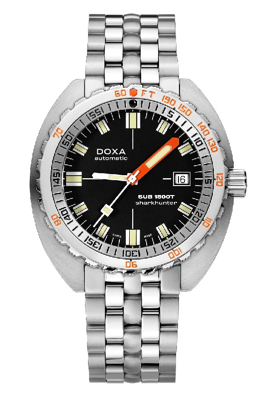 Men's French Made Design Dress Watches for Elegance-Doxa Sub 1500T Sharkhunter 883.10.101.10