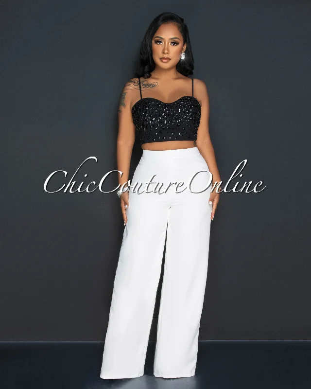 emara-black-rhinestones-crop-top-off-white-wide-pants-set