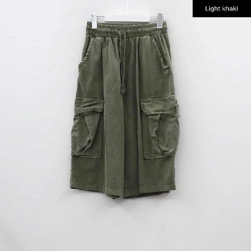 banded-loose-fit-cargo-shorts-cy18