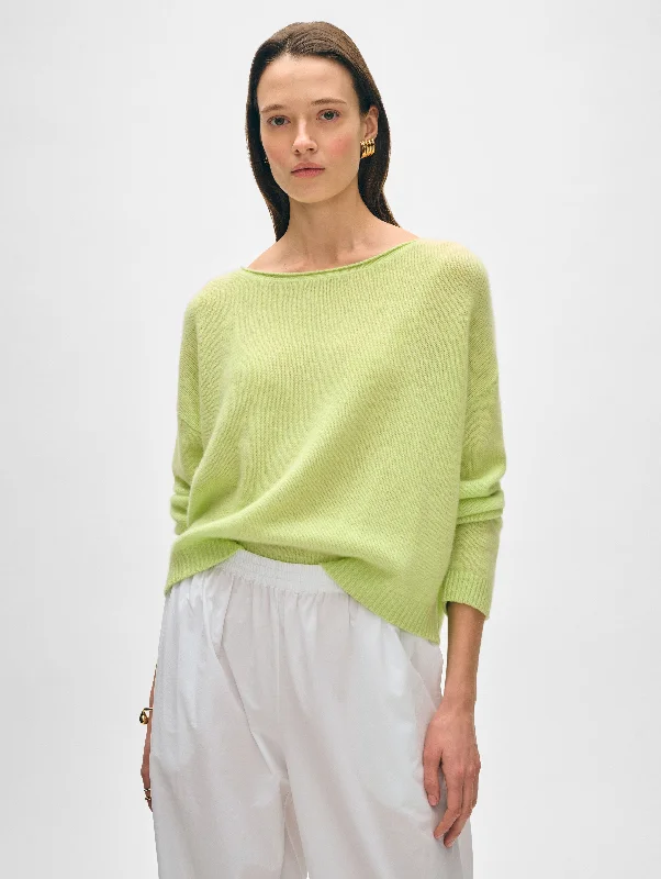 Cashmere Boatneck Sweater