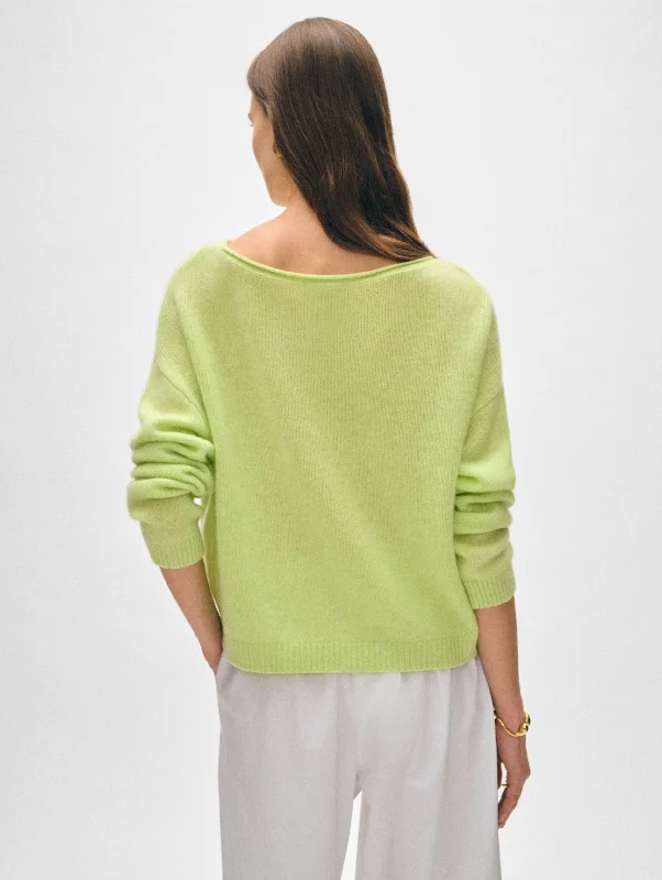 Cashmere Boatneck Sweater