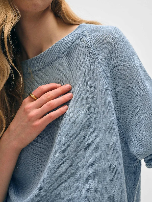 Linen Marled Sweatshirt