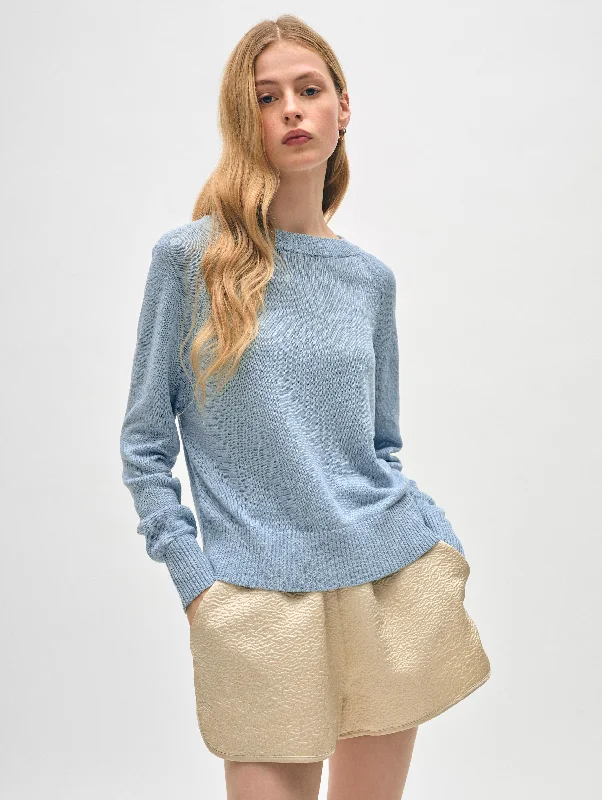 Linen Marled Sweatshirt