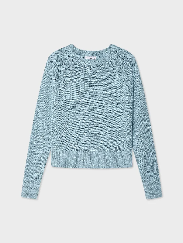 Linen Marled Sweatshirt