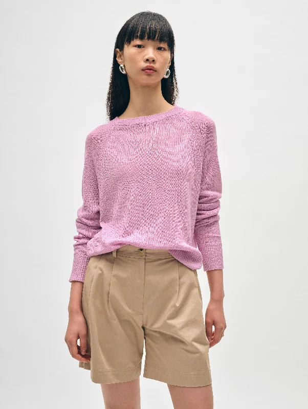 Linen Marled Sweatshirt