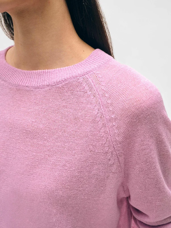 Linen Marled Sweatshirt