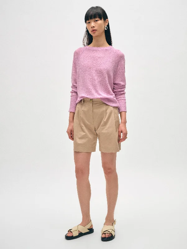 Linen Marled Sweatshirt