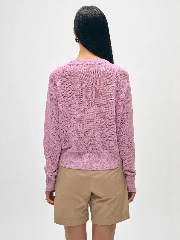 Linen Marled Sweatshirt