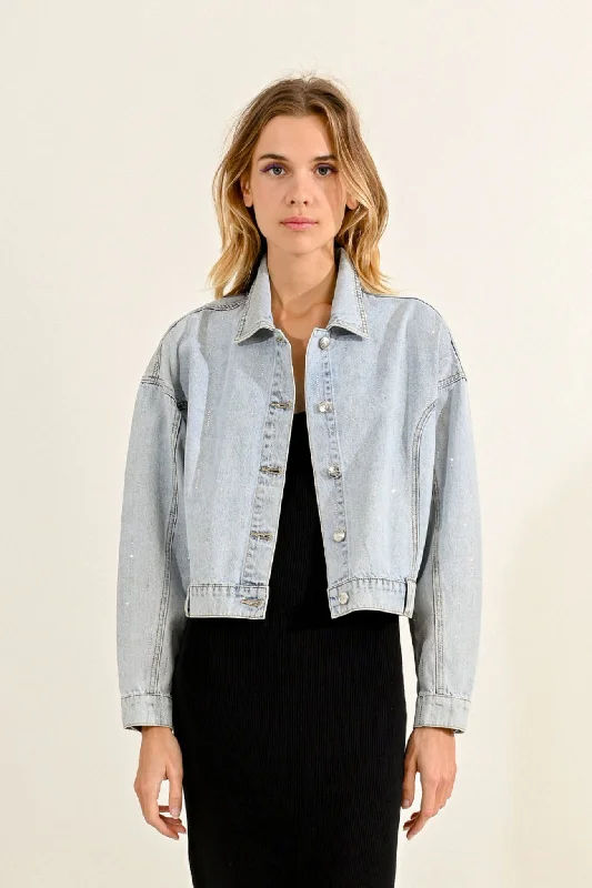 Lili Sidonio Light Blue Denim Jacket