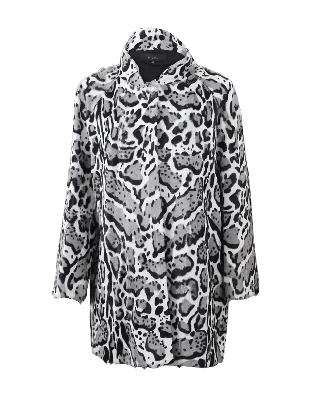 Snow Leopard Fur Coat