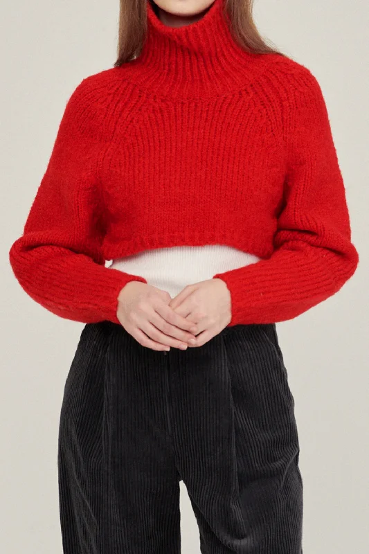 Whitney Two-way Cropped Sweater