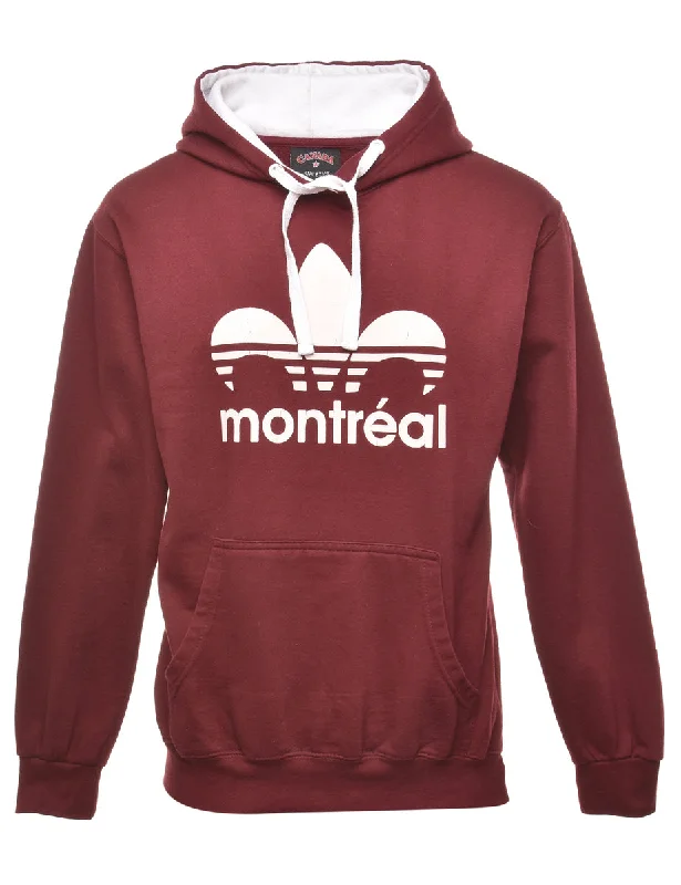 Athletic Printed Sweatshirt - M