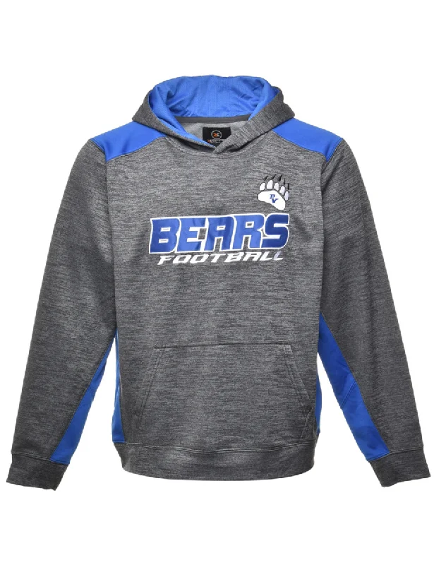 Bears Football Printed Sweatshirt - L