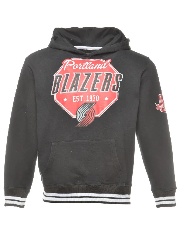 Blazers Printed Hoodie - M