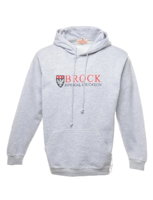 Brock Printed Hoodie - M