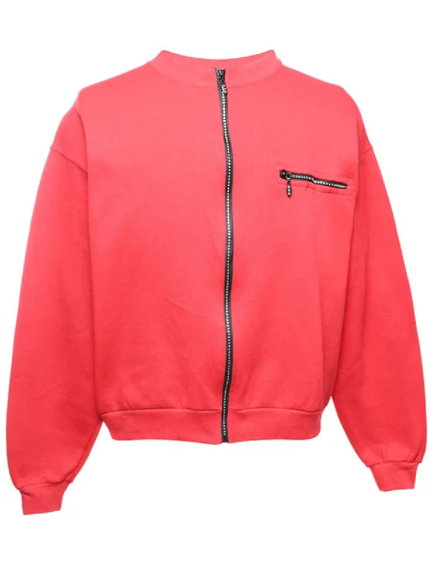 Lee Hot Pink Track Top - L