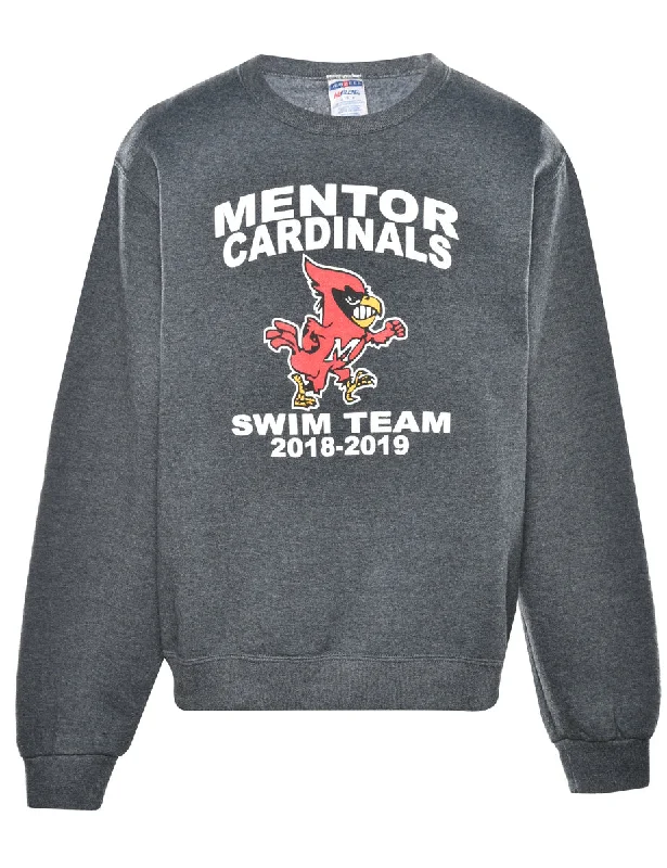 Mentor Cardinals Printed Sweatshirt - S