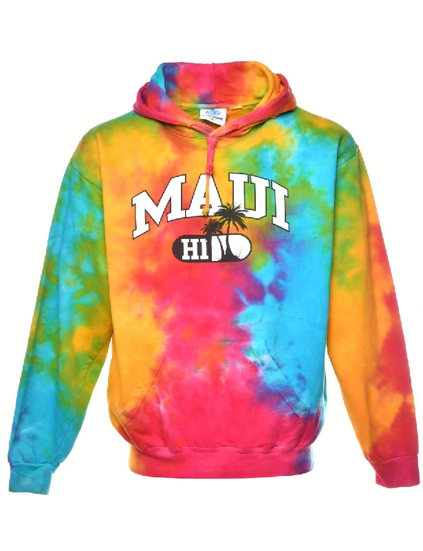 Tie-dye Printed Sweatshirt - M