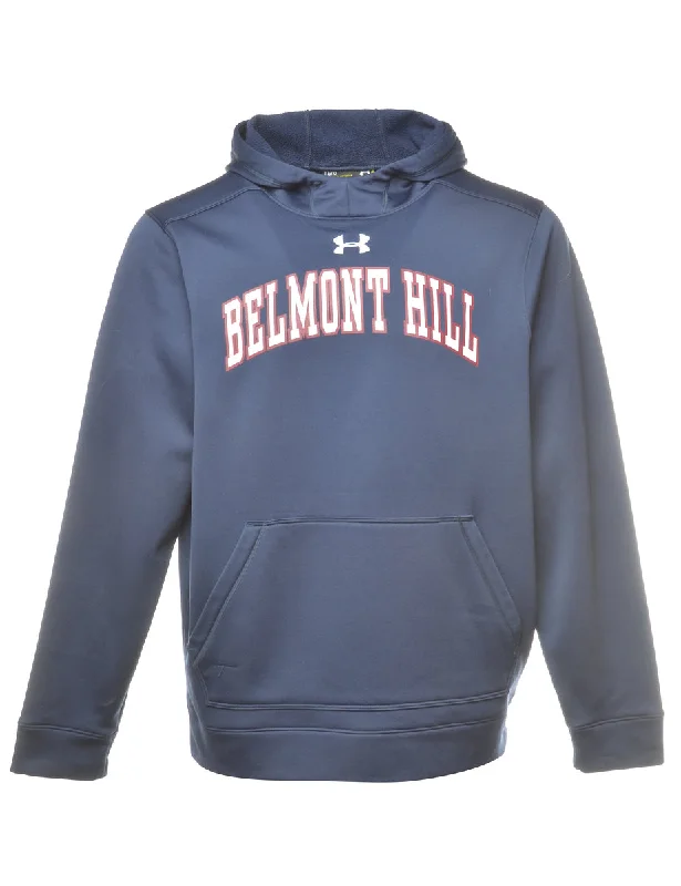 Under Armour Belmont Hill Hooded Printed Sweatshirt - L