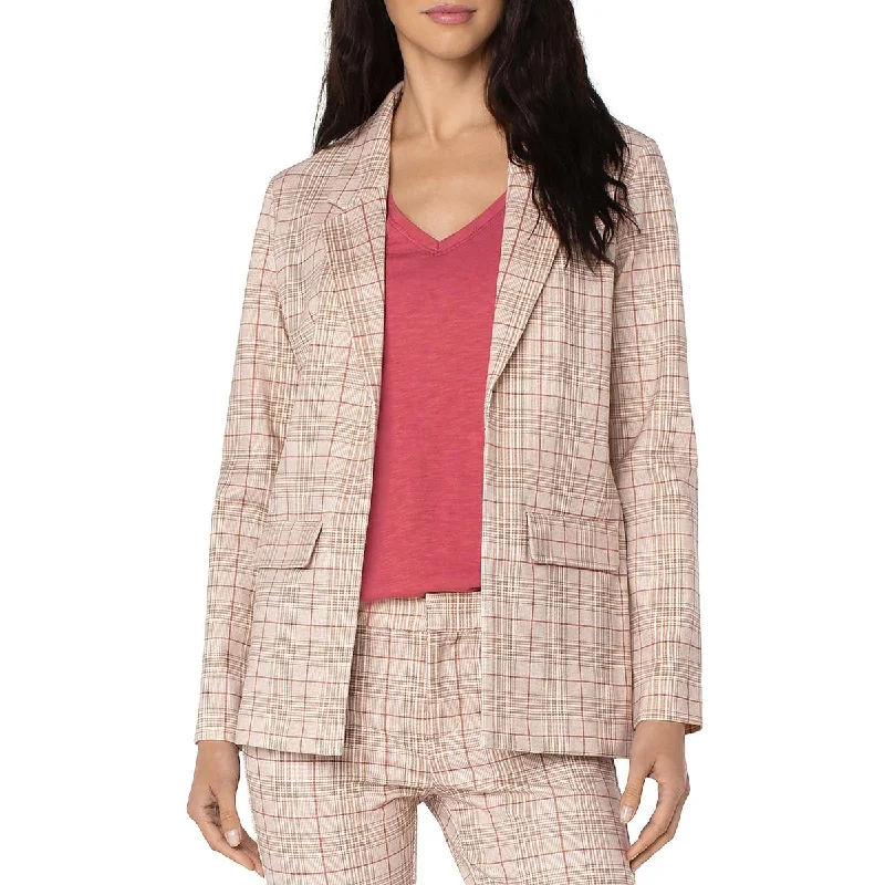 Liverpool Los Angeles Womens Collared Suit Separate Open-Front Blazer