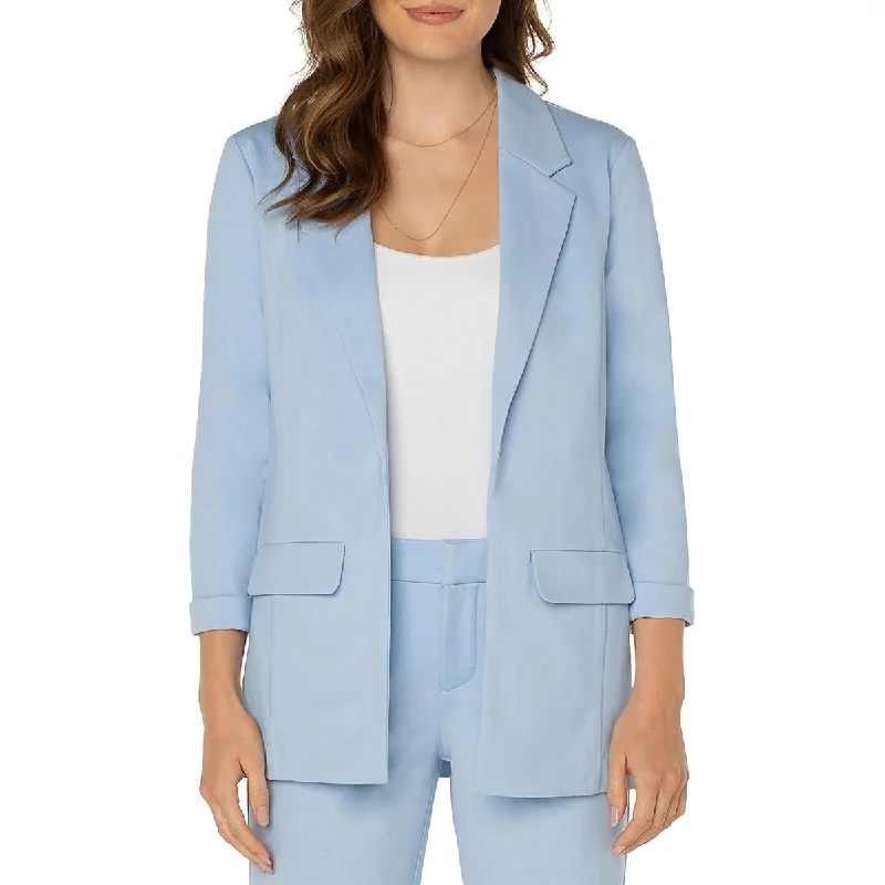 Liverpool Womens Career Boyfriend Open-Front Blazer