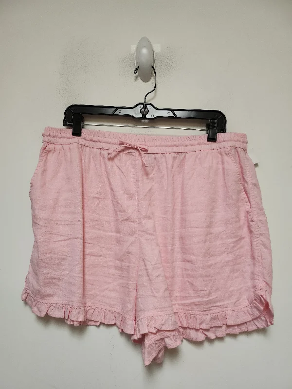 Shorts By Crown And Ivy In Pink, Size: 16