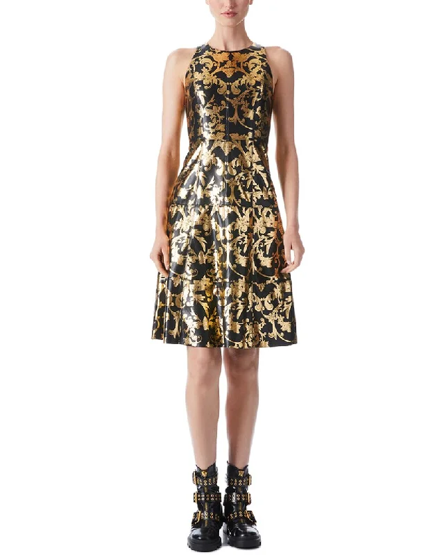 alice + olivia Leandra Midi Dress