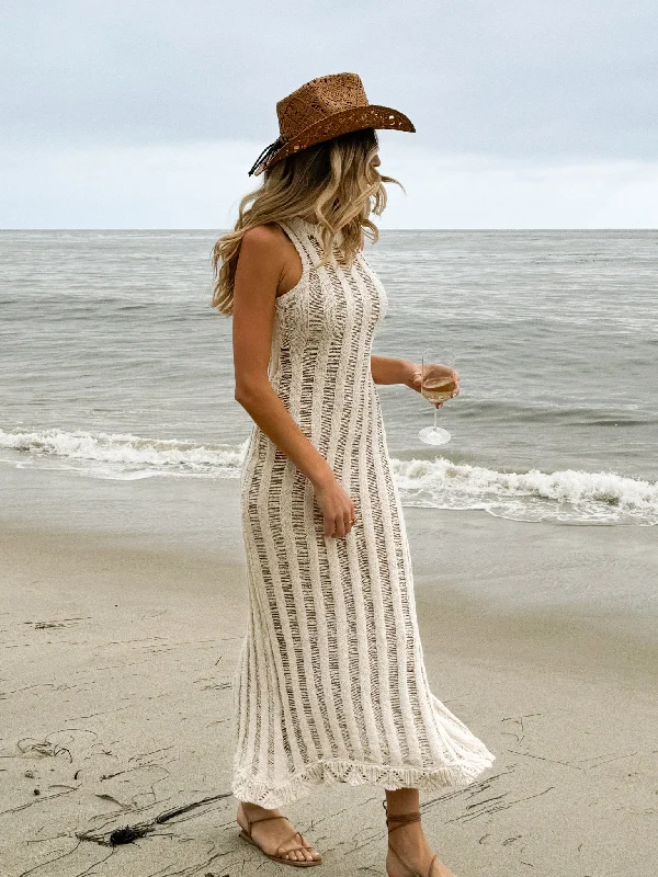 Lyla Crochet Maxi Dress