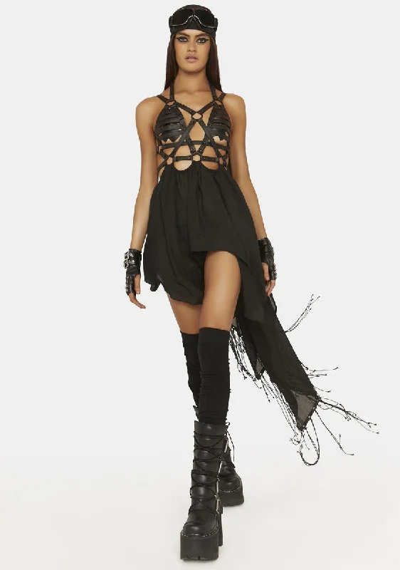 Dark Celestial Ringmaster Mini Dress