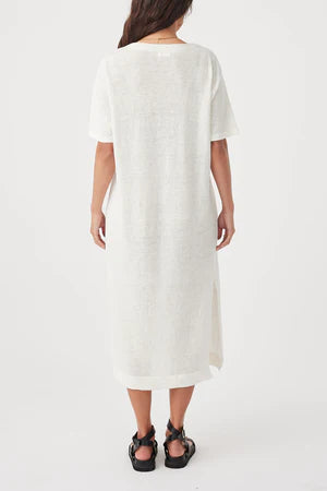 Julia Midi Dress - Cream