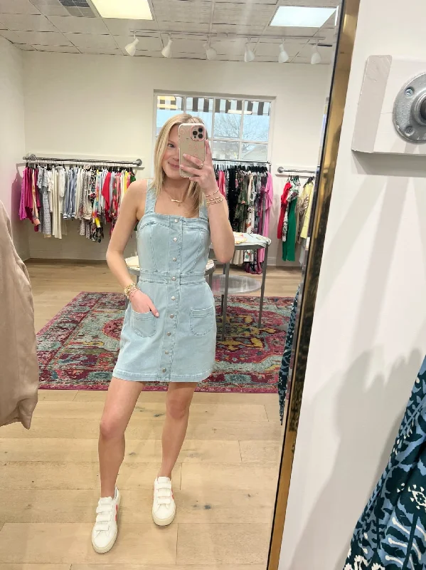 Amanda Uprichard Archie Denim Dress