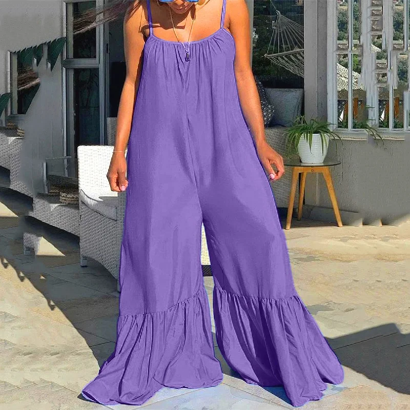 Purple Jumpsuits / S