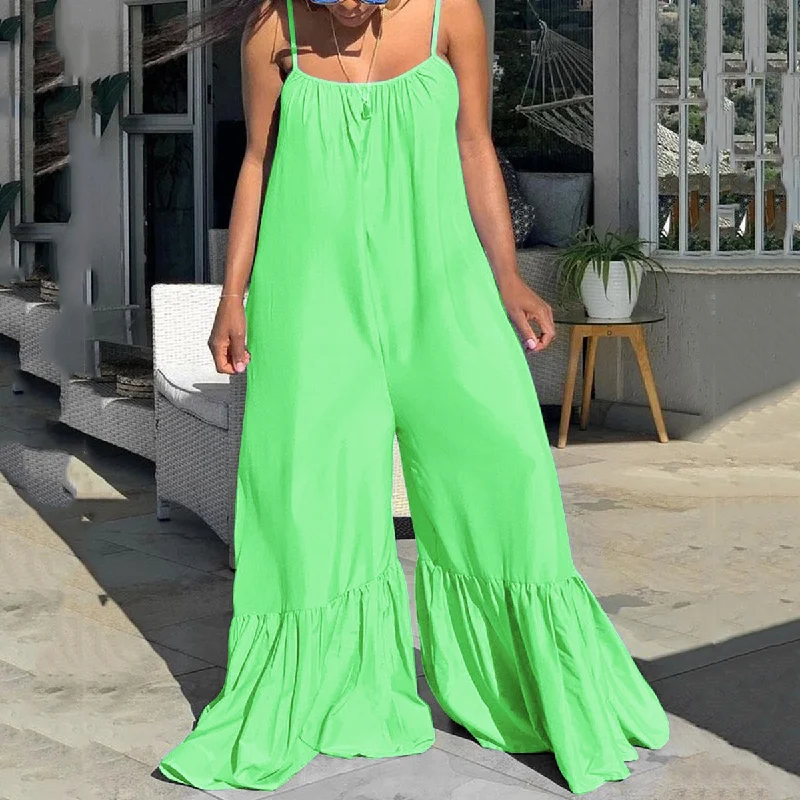 Green Jumpsuits / S