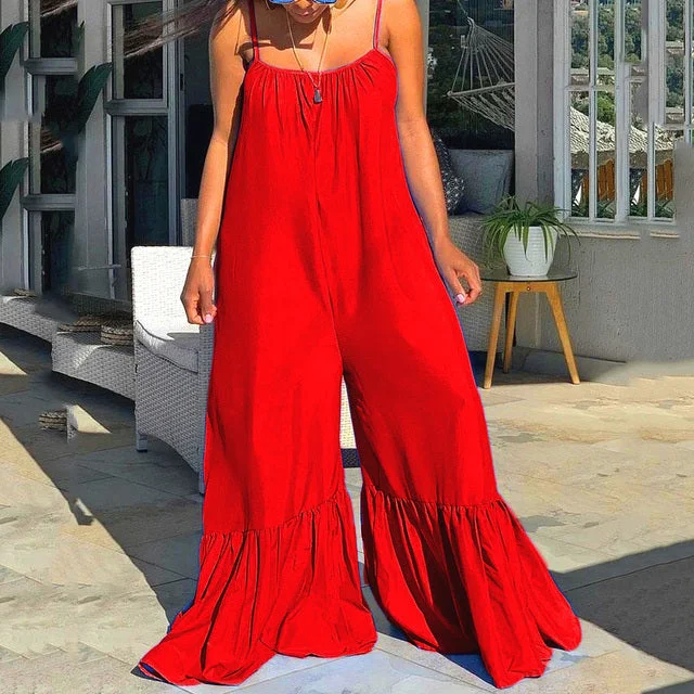 Red Jumpsuits / S